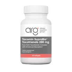 Nutricology Tocomin SupraBio softgels in bottle for convenient daily supplementation.