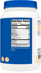 Nutricost label shows GMP facility and quality assurance.