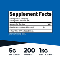 Nutricost scoop showing precise 5 g servings for workouts