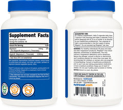 Nutricost Magtein formula graphic suggesting focus-friendly magnesium