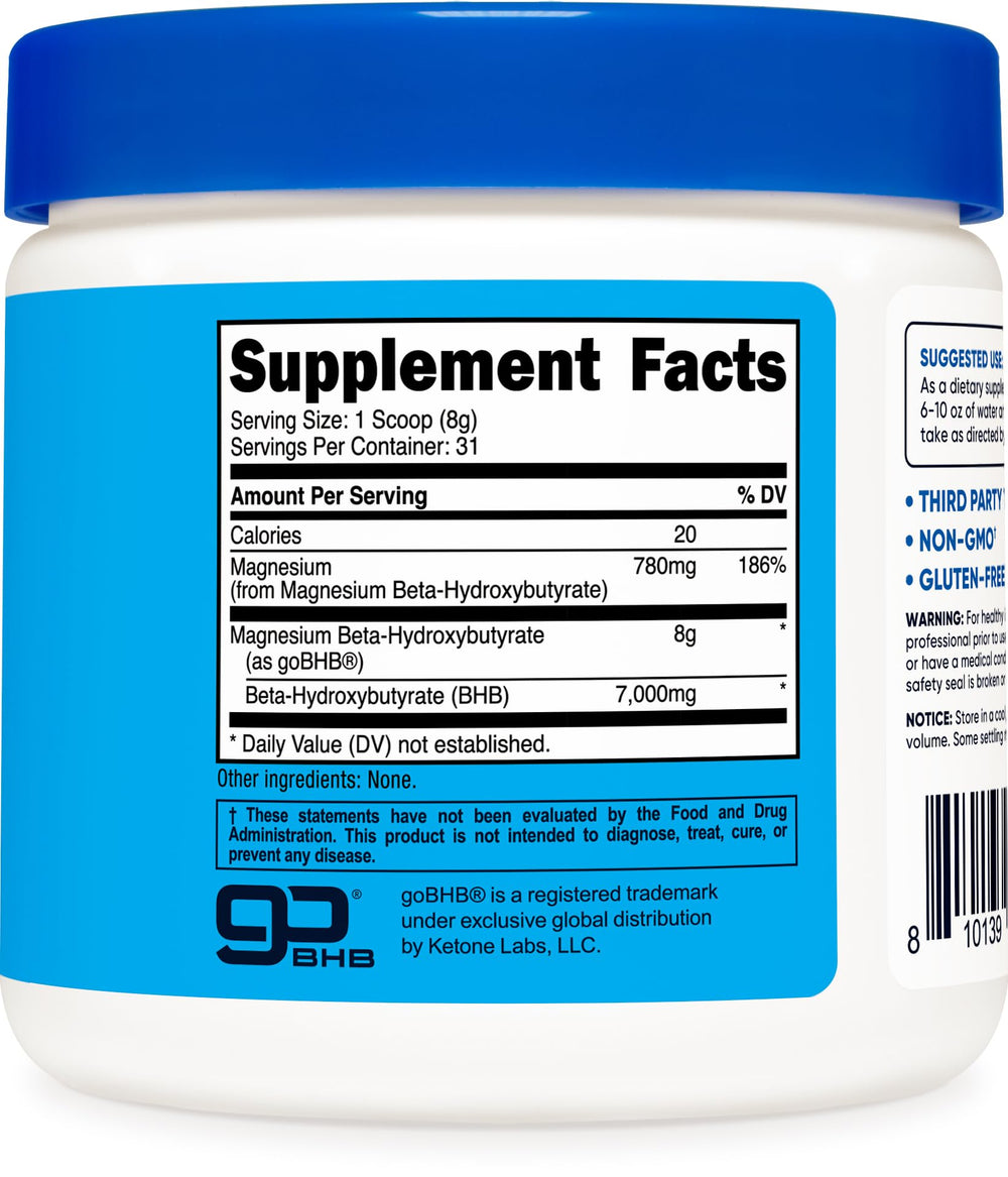 Nutricost non-GMO gluten-free facility badge confirms quality and safety