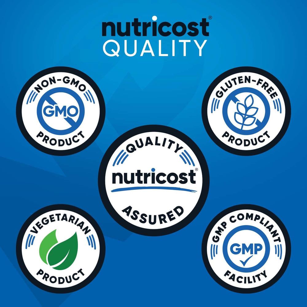 Nutricost Stim-Free Pre-Workout powder-dispense showing smooth mix