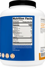 Nutricost ingredients panel highlighting non-GMO and gluten-free quality in every scoop.