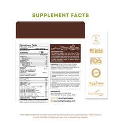 Nutrigenius+ tub side-view packaging highlights brand and design