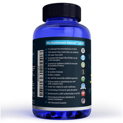 NutriGenomic Naturals CoQ10 produced in NSF GMP-certified USA facility