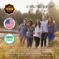 Nutriheim Agaricus Blazei sustainably sourced capsules reinforce quality and care