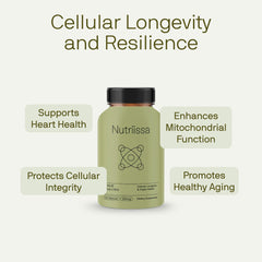 Nutriissa Fortify15 label with ISO17025 badge signaling trusted purity and potency