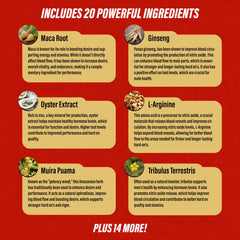 Nutrimend IQ Erect Surge packaging back detailing third-party testing and quality standards.