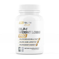 Nutrimend IQ GLP-1 Weight Loss Pro bottle pour supports easy daily intake.