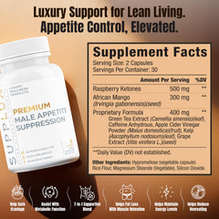 Nutrimend IQ Premium bottle closeup shows capsules for steady appetite control