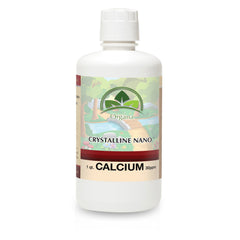 NutriNoche Organa Pure liquid calcium bottle showing high purity for daily support.