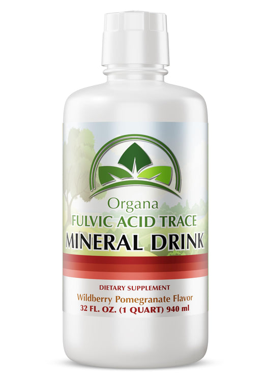 NutriNoche Organa Trace Minerals bottle front highlights plant-derived minerals for daily wellness