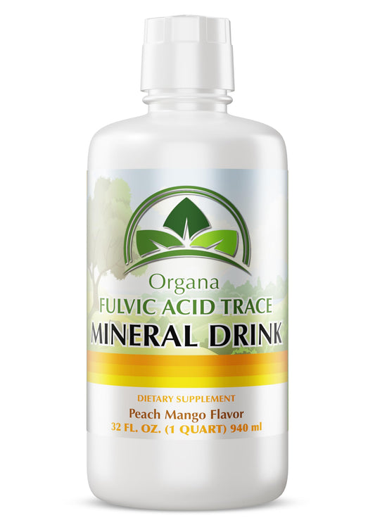 NutriNoche Organa Trace Minerals bottle front view highlighting plant-derived minerals