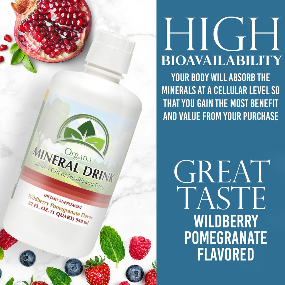 NutriNoche Organa Trace Minerals purity label assures no fillers or additives in this plant-derived solution