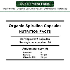 NUTRINPRO spirulina capsules pour demonstrates easy daily intake on the go.