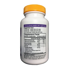 Nutripia Kidmune raspberry-flavor chewables kids love.