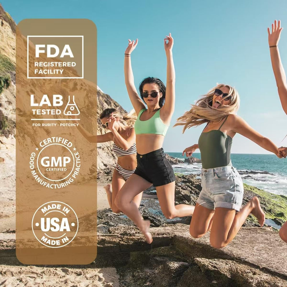 Nutrition label highlights vegan-friendly, GMO-free NutriSphere ingredients.