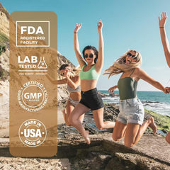 Nutrition label highlights vegan-friendly, GMO-free NutriSphere ingredients.