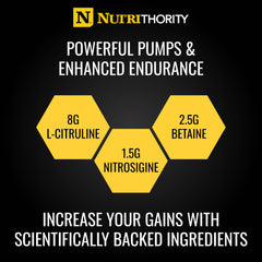 Nutrithority Mr. Fusion powder in water delivering Pineapple Punch flavor.