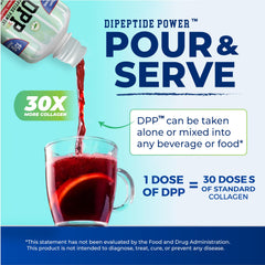 Nutritional Designs DPP pour-stream shows smooth texture and easy mixing.