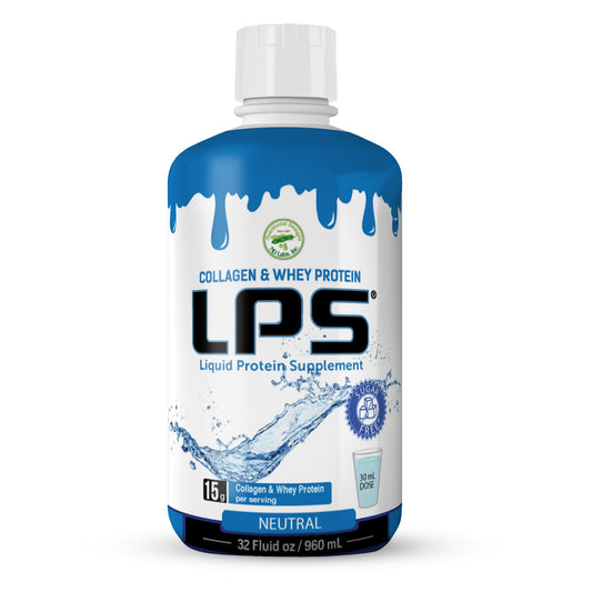 Nutritional Designs LPS liquid bottle pour for ready-to-drink convenience.