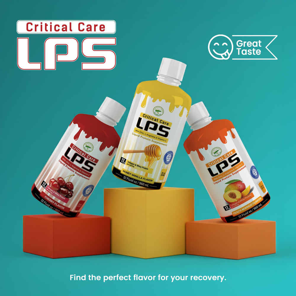 Nutritional Designs LPS packaging highlighting ingredients and claims