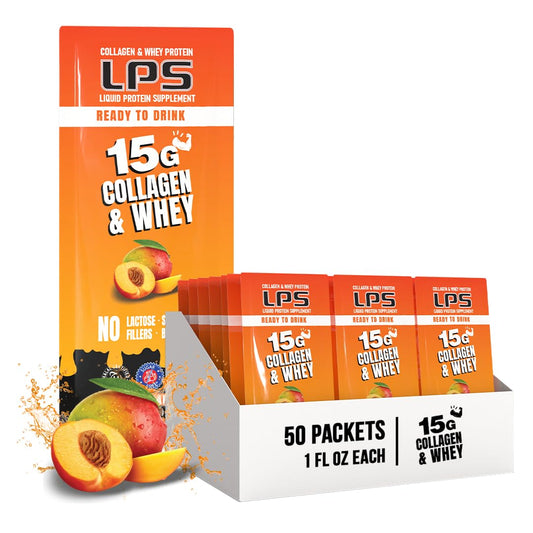 Nutritional Designs LPS packet ready for on-the-go protein boost