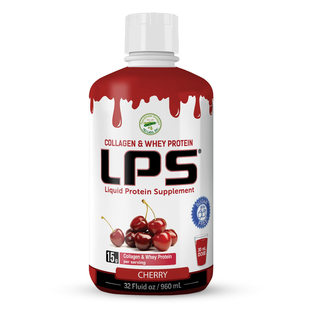Nutritional Designs LPS liquid collagen and whey sip for on-the-go protein and quick recovery.