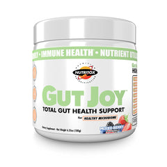 Nutritox Gut Joy mixed berry tub for daily digestive support and gut balance.