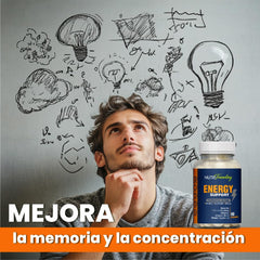 NutriTrending Energy Support bottle pour captures fluid consumption.