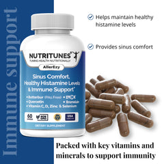 Nutritunes daily dosage guidance: two capsules with meals.