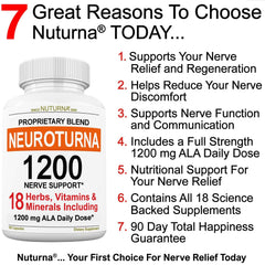 Nuturna Neuroturna capsules easy to swallow for regular use