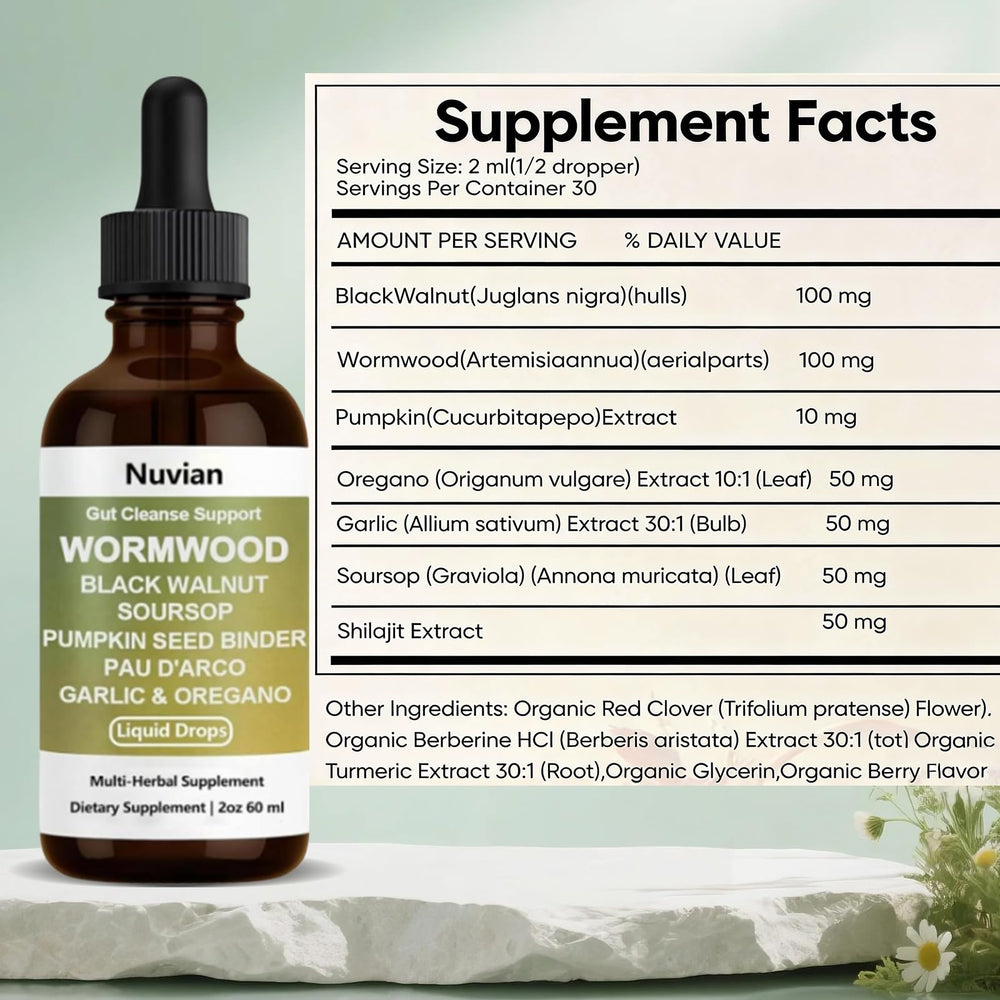 nuvian daily gut support routine showcases bottle portability for home, work, or travel