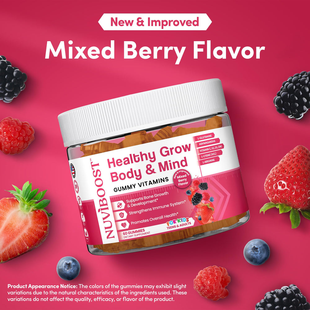 NUVIBOOST Healthy Grow promotes bone-friendly wellness through daily activities.
