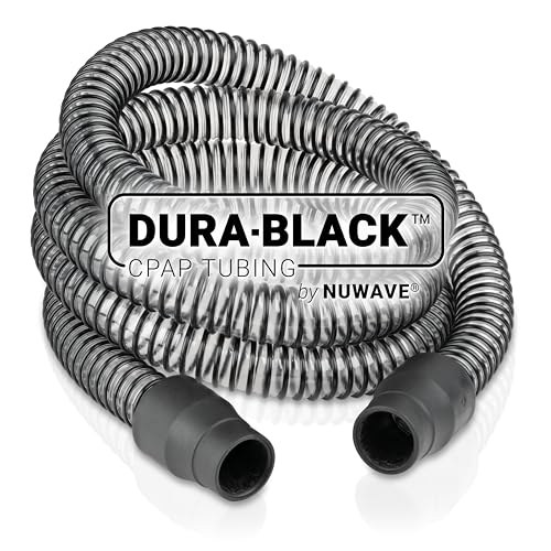 NUWAVE hose showing ResMed AirSense compatibility for stable connections