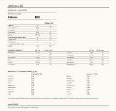 Nuzest clean lean protein packaging emphasizes allergen-free and non-GMO