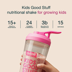 Calcium-rich mix from Nuzest Kids Good Stuff supports healthy bone development.