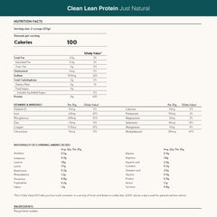 Nutrition facts highlight 21 g protein per serving and zero carbs.