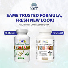 USA manufactured badge for NWC Naturals Ultra-Enzyme Support
