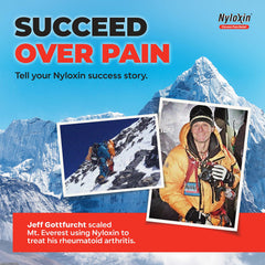 Nyloxin knee pain relief roll-on eases daily movement