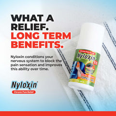 Nyloxin muscle pain relief gel for sore muscles after workouts