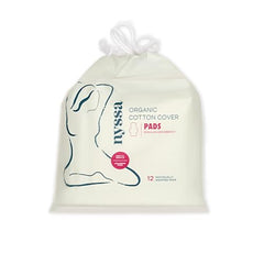 Nyssa organic cotton topsheet close-up highlighting breathable, skin-friendly texture.