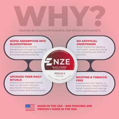 NZE usage-setting scene suggests study or work sessions with improved concentration