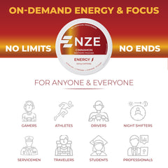 NZE labeling close-up stresses USA-made quality and premium ingredients