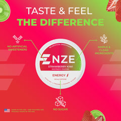 NZE Caffeine Nootropic Pouches pack-5-pack suggests convenient multi-pack option.