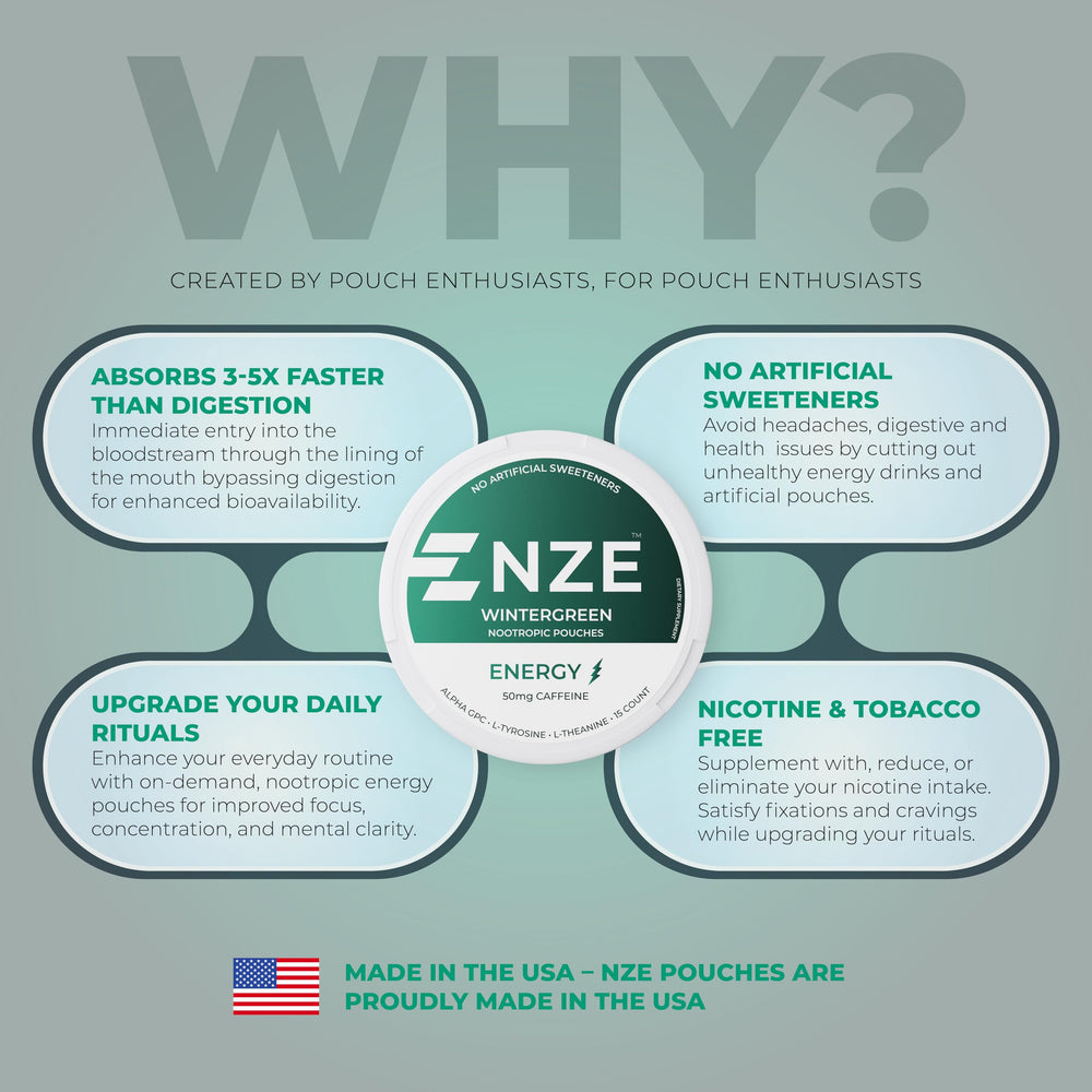 NZE Wintergreen usage ideas for quick, sugar-free energy