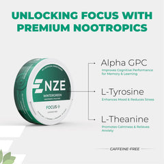 NZE sublingual absorption pouch demonstrates fast entry into bloodstream.