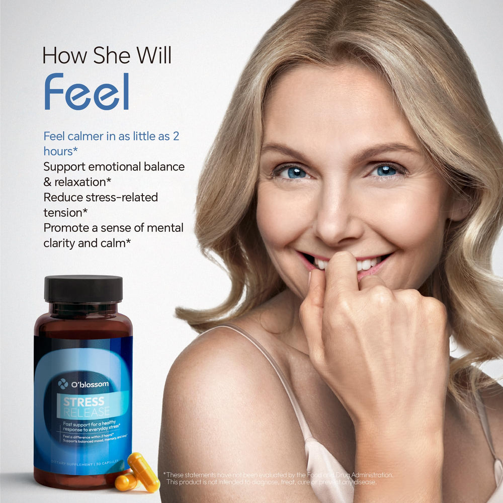 O'blossom Sleep pattern support bottle for healthier nights
