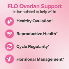O Positiv FLO bottle label highlights vegan, gluten-free ingredients.