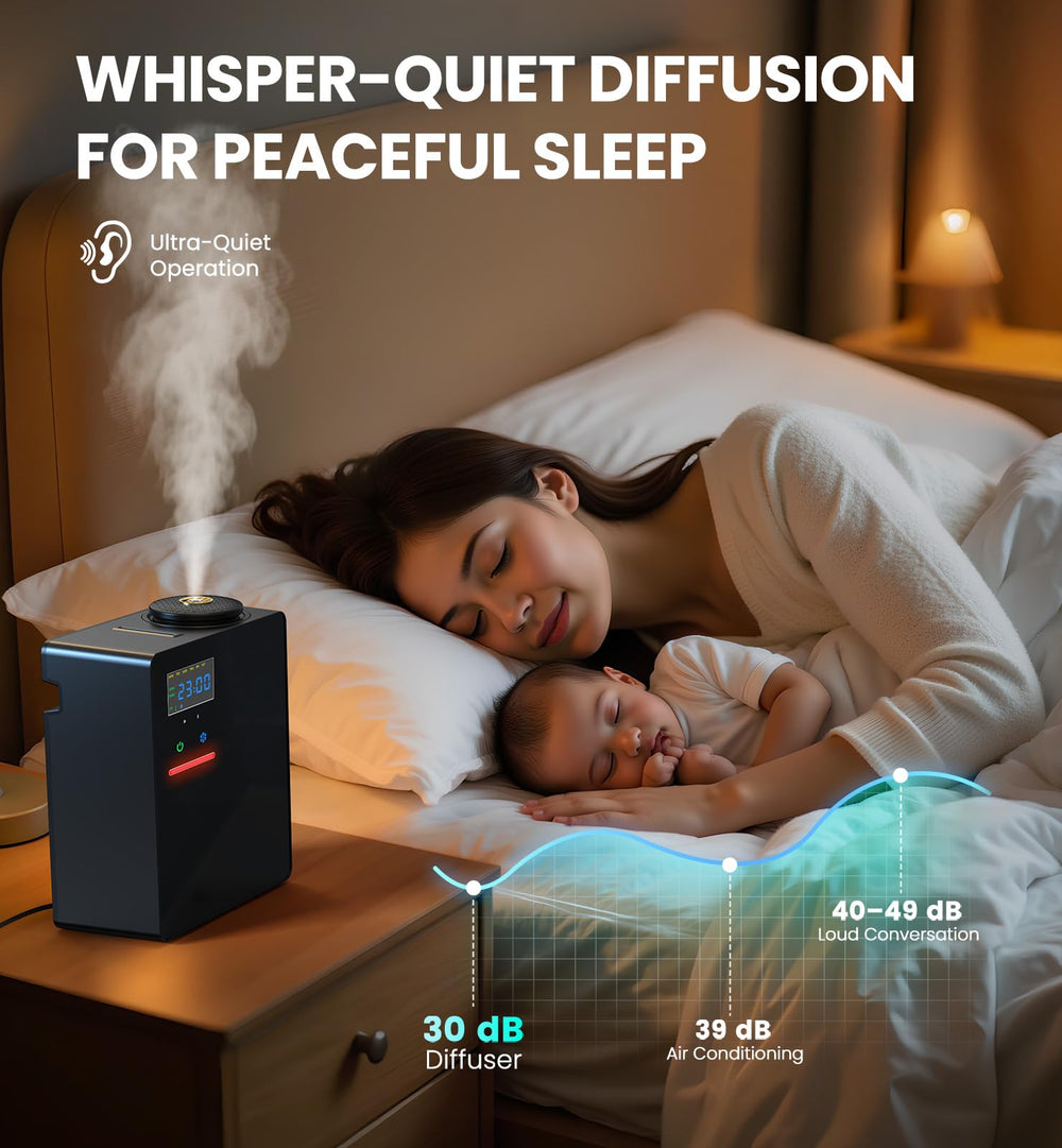 OANDYS HVAC integration diffuser can scent entire building evenly.